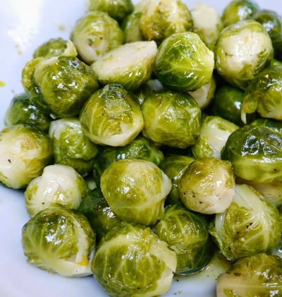 Sweet and Orangey Brussels Sprouts